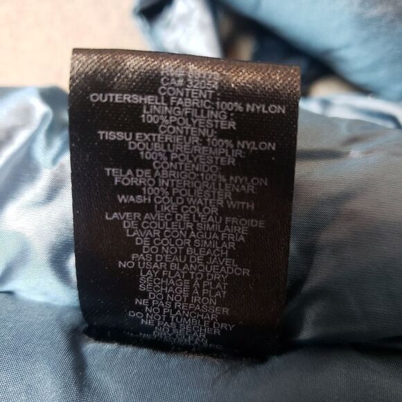 Anthropologie Pilcro Puffer Vest Blue Tie Sides quilted puffer one size - Picture 5 of 10